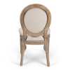 Atlas Commercial Products Stackable King Louis Chair, Natural KLC8NAT